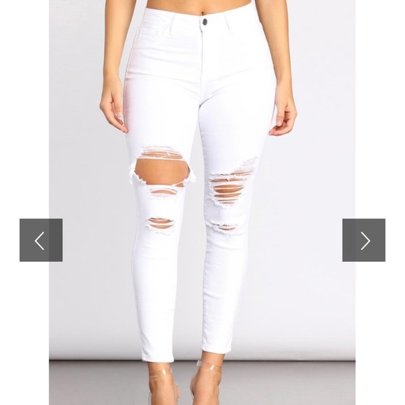 Windsor Denim - High Rise Destructed Denim